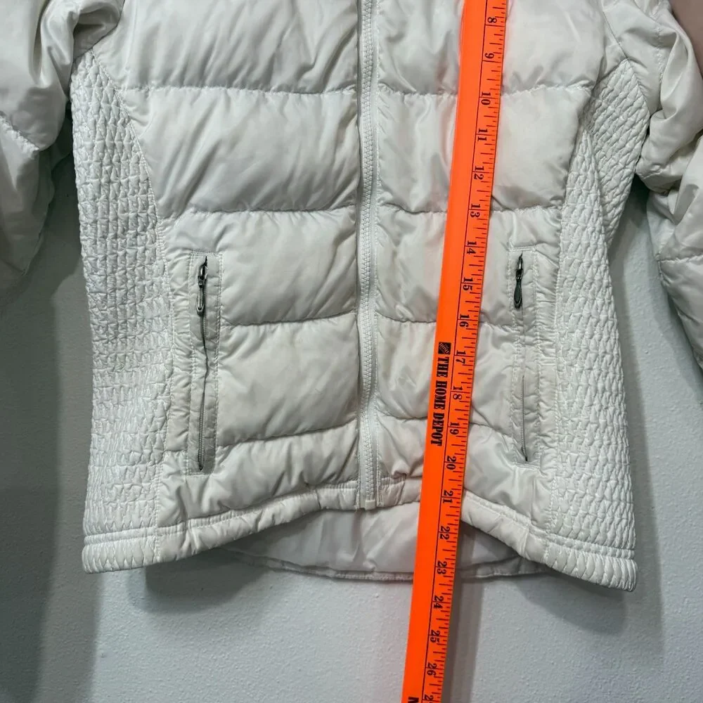 The North Face Aconcagua Women's Vintage 550 Down White Puffer Jacket Coat XS